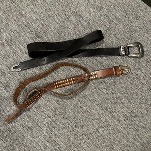 Leather belt bundle